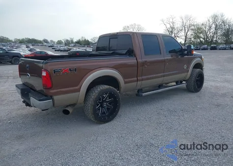 2011 Ford F-250 Lariat from USA, damaged, VIN 1FT7W2BT6BEB65668
